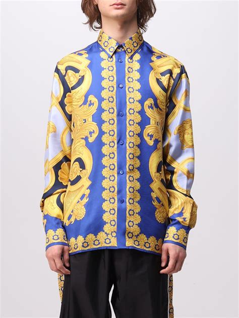 versace style hemd herren|VERSACE.